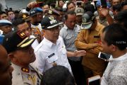Pedagang Blokade Jalan