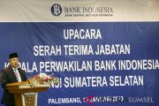 SERTIJAB KEPALA PERWAKILAN BANK INDONESIA SUMSEL