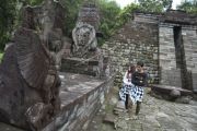 Wisatawan candi Sukuh
