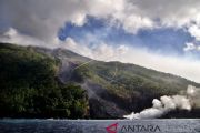 POTENSI GUGURAN MATERIAL VULKANIK KARANGETANG