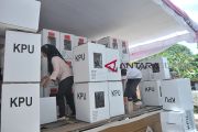 Kotak suara tambahan KPU Palembang