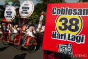 Pawai sosialisasi pemilu