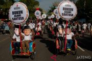Pawai sosialisasi pemilu