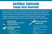 Sertifikat Elektronik Tenaga Kerja Konstruksi