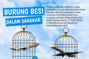 Burung Besi dalam Sangkar