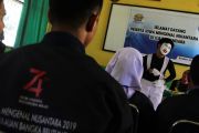 SMN BABEL TUKAR INFORMASI KE SISWA SLB