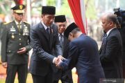 Upacara pemakaman BJ Habibie di Taman Makam Pahlawan Nasional Utama Kalibata