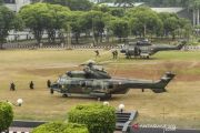 SIMULASI PENGAMANAN PELANTIKAN PRESIDEN DAN WAKIL PRESIDEN