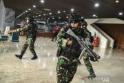 SIMULASI PENGAMANAN PELANTIKAN PRESIDEN DAN WAKIL PRESIDEN