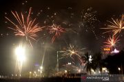 Kembang api 2020 di Makassar