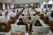 Ekspresi Peserta Tes CPNS Di Palembang