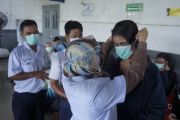Pembagian masker gratis