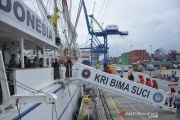 Openship KRI Bima Suci di Makassar