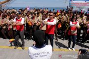 Sosialisasi cara cuci tangan yang benar