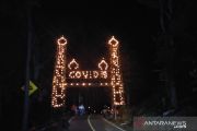 Gerbang COVID -19 di Serasan sambut Idul Fitri