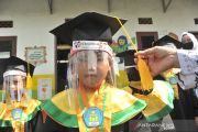 Siswa Paud lakukan wisuda dengan standar kesehatan