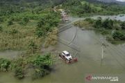Banjir Jalan Trans Sulawesi putus di Konawe Utara