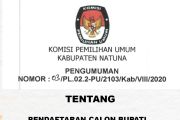 Pengumuman KPU Natuna