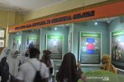 Belajar bersama di Museum Taman Purbakala Kerajaan Sriwijaya