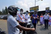 Sosialisasi keselamatan di perlintasan sebidang