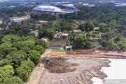 Renovasi Arena Baseball dan Panahan Jakabaring