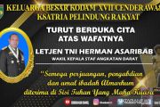 Wakasad Letjen TNI Herman Asaribab wafat