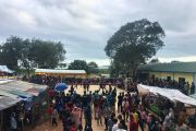 Masyarakat membludak tonton turnamen voli Tanjung Gundap