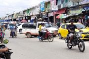 Pasar Simpang Pematang dipadati pengunjung 