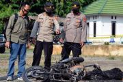 Pascapembakaran Polsek Candipuro Lampung Selatan