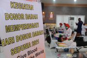 PERINGATAN HARI DONOR DARAH SEDUNIA DI PALEMBANG