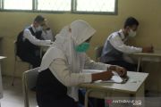 Sekolah terapkan protokol kesehatan pada tes PPDB tertulis