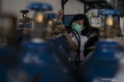 Stok Tabung Oksigen Di Palembang Mulai Langka