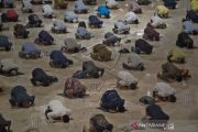Shalat Jumat Pertama Istiqlal Saat PPKM