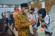 Pelepasan Kontingen PON Sumbar