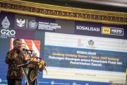 Sosialisasi UU HKPD di Palembang
