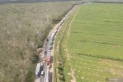 Jalintim Palembang-Jambi Macet