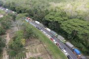 Jalintim Palembang-Jambi Macet