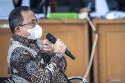 Dodi Reza Alex Noerdin Jalani Sidang di Palembang