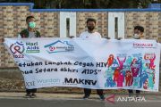 Kampanye Penanggulangan AIDS di Palu