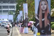 Lokasi parkir umum yang disiapkan saat konser BLACKPINK