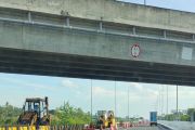 Kondisi Jalan tol ruas Sumsel-Lampung jelang arus mudik