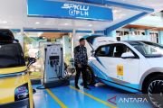 FOTO - Pengoperasian Stasiun Pengisian Kendaraan Listrik Umum di Dumai&nbsp;