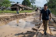 Gubernur Sumsel tinjau jalan rusak di Cengal Ogan Komering Ilir
