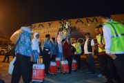 Kloter pertama embarkasi haji Padang