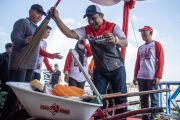 Bersih-bersih Sungai Musi PT KPI Refinery Unit III Plaju