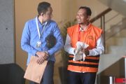Anak usaha PT KAI didakwa beri suap Rp1,36 miliar ke lima ASN Kemenhub