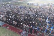 Shalat minta hujan di Palembang