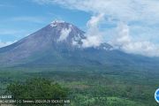 Mount Semeru in Lumajang erupted twice: Official