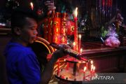 FOTO - Ritual Dewa Kwan Te Kong di Dumai