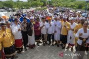 Wali Kota Palu Resmiklan Pura Melasti Pantai Dupa